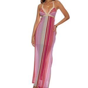 NWT Luli Fama Miami ready to wear maxi dress